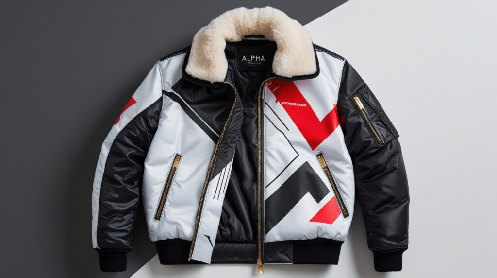 Alpha X Mastermind Reversible Faux Mouton B-15 Flight Jacket